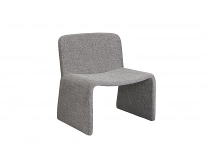 Moe's Ella Contemporary Accent Chair - Heather Gray