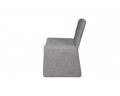 Moe's Ella Contemporary Accent Chair - Heather Gray