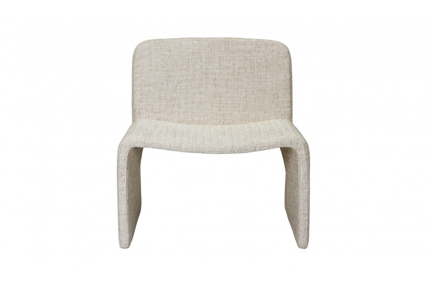 Moe's™ Ella Contemporary Accent Chair - Heather Beige