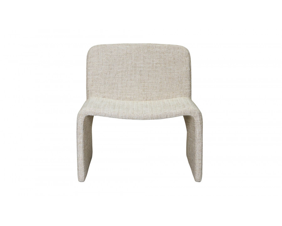 Moe's Ella Contemporary Accent Chair - Heather Beige