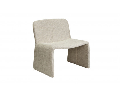 Moe's™ Ella Contemporary Accent Chair - Heather Beige