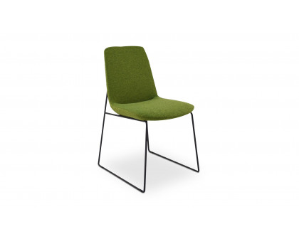 Moe's Ruth Contemporary Dining Chair Set of 2 - Green