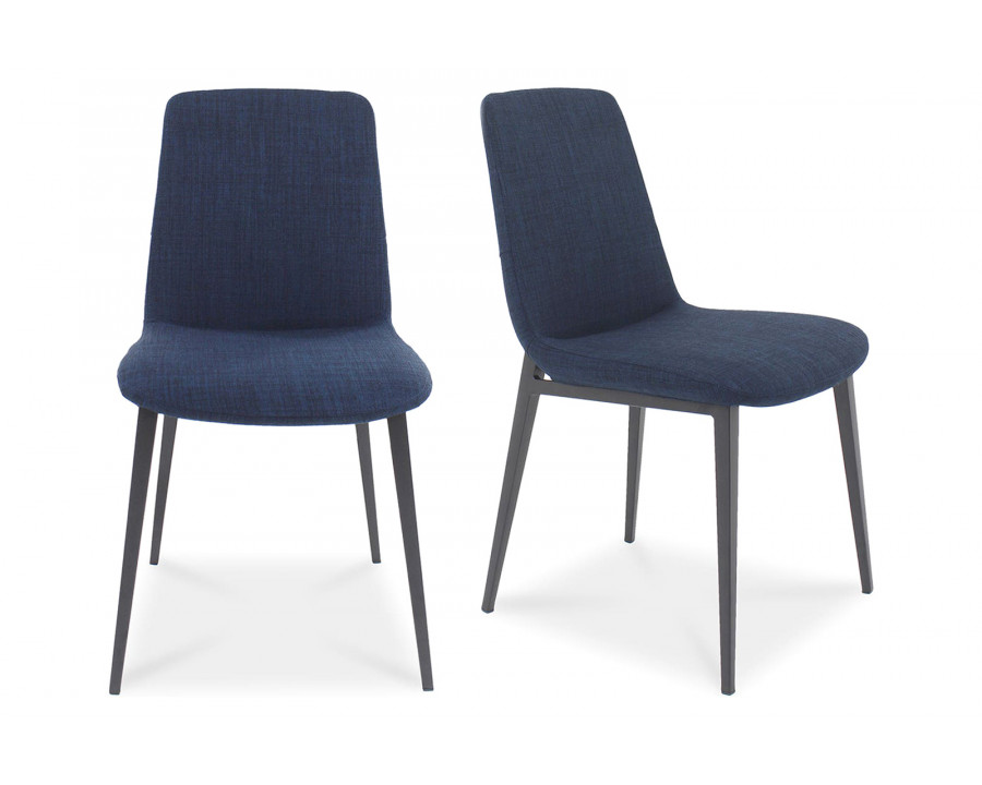 Moe's - Kito Dining Chair Set of 2 in Blue