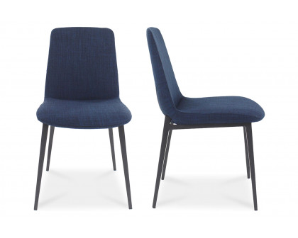 Moe's - Kito Dining Chair Set of 2 in Blue