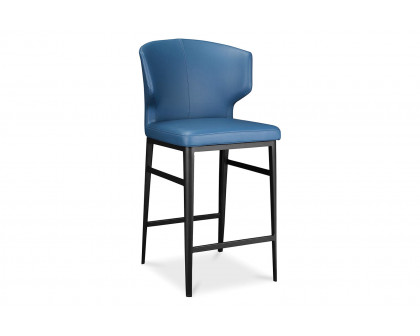 Moe's Delaney Counter Stool - Sky Blue