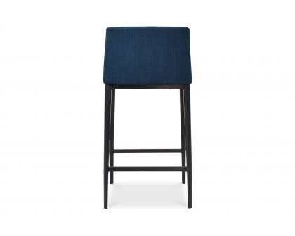 Moe's Baron Counter Stool - Blue