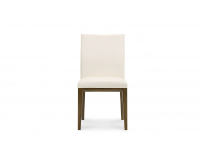 Moe's Frankie Modern Dining Chair Set of 2 - White