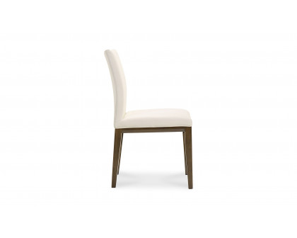 Moe's Frankie Modern Dining Chair Set of 2 - White