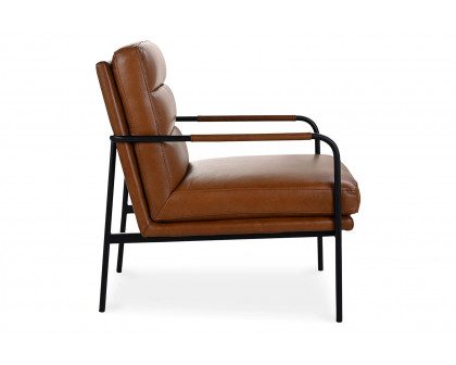 Moe's - Verlaine Armchair Chestnut Brown in Brown