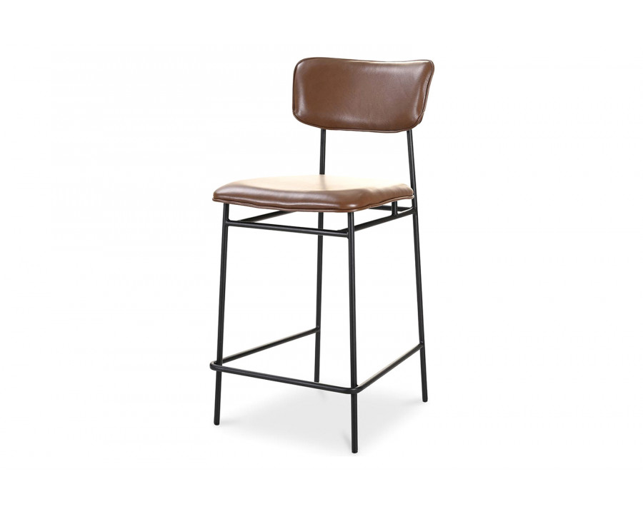 Moe's Sailor Counter Stool - Dark Brown