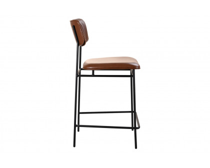 Moe's Sailor Counter Stool - Dark Brown