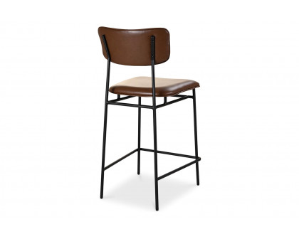 Moe's Sailor Counter Stool - Dark Brown