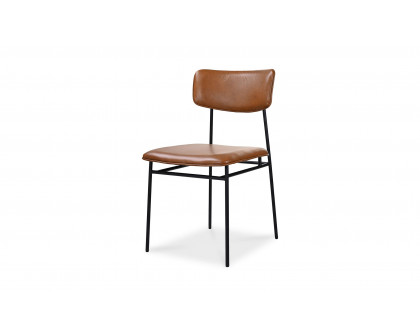 Moe's Sailor Modern Dining Chair Set of 2 - Brown