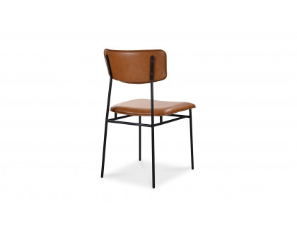 Moe's Sailor Modern Dining Chair Set of 2 - Brown