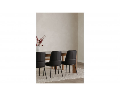 Moe's Douglas Contemporary Dining Chair Set of 2 - Black