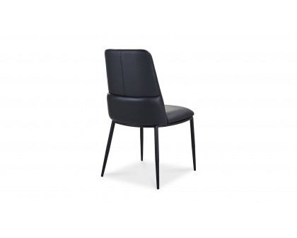 Moe's Douglas Contemporary Dining Chair Set of 2 - Black