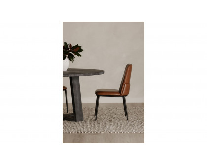 Moe's Douglas Contemporary Dining Chair Set of 2 - Brown