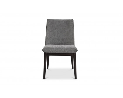 Moe's Charlie Modern Dining Chair Set of 2 - Dark Gray