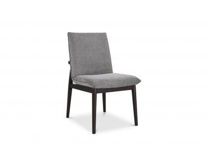 Moe's Charlie Modern Dining Chair Set of 2 - Dark Gray