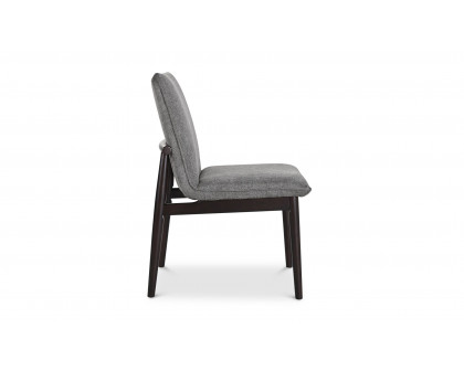 Moe's Charlie Modern Dining Chair Set of 2 - Dark Gray