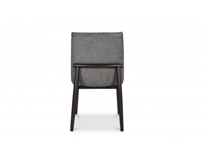 Moe's Charlie Modern Dining Chair Set of 2 - Dark Gray