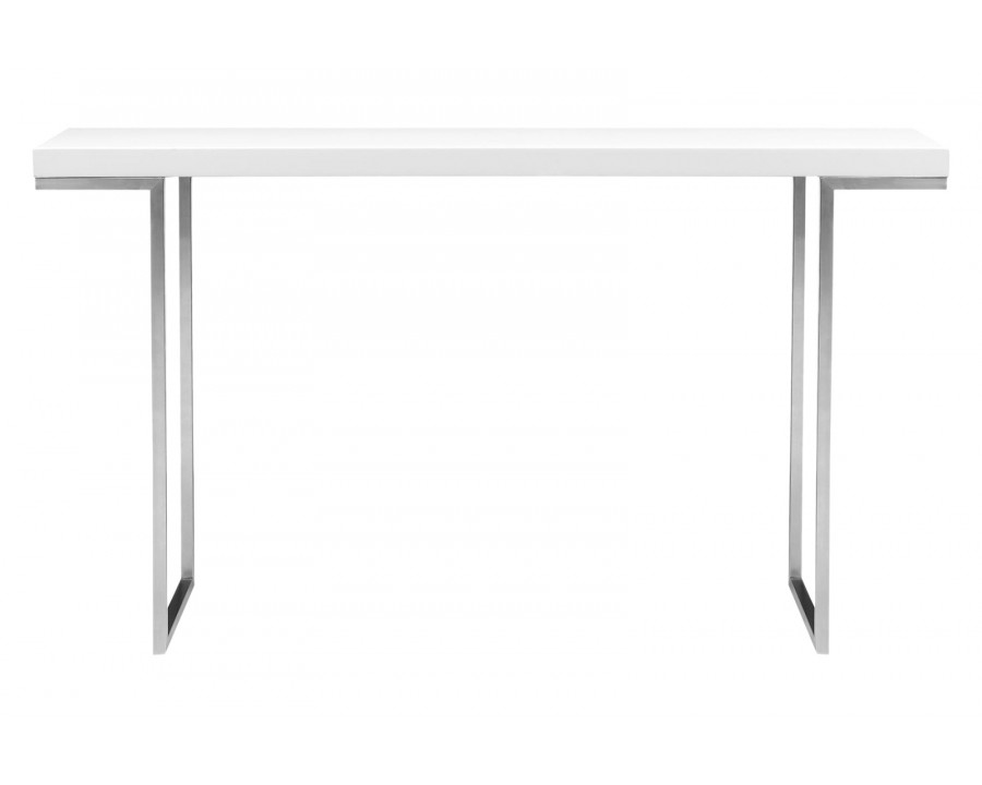 Moe's - Repetir Console Table in White