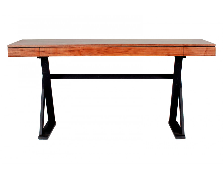 Moe's Reale Desk - Brown