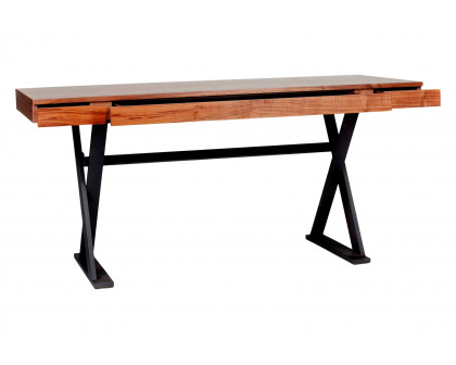 Moe's Reale Desk - Brown