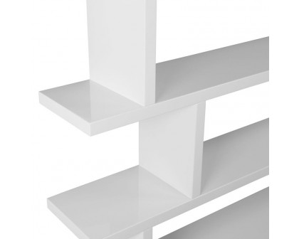 Moe's Miri Mid-Century Modern Large Shelf - White