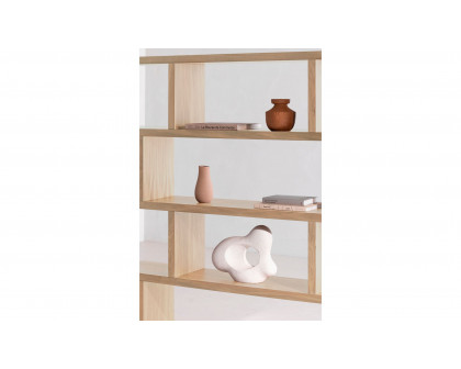 Moe's Miri Mid-Century Modern Large Shelf - Oak