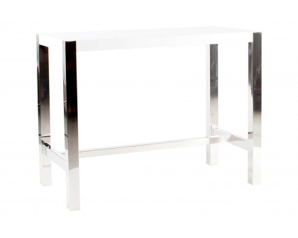 Moe's Riva Counter Table - White