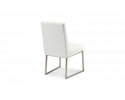 Moe's - Tyson Modern Dining Chair Set of 2 in White