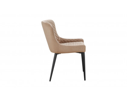 Moe's Etta Contemporary Dining Chair - Light Brown