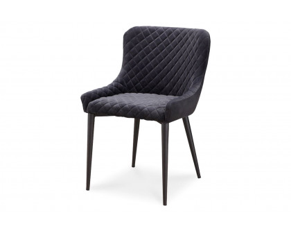 Moe's Etta Contemporary Dining Chair - Dark Gray