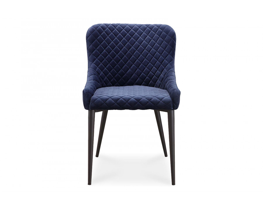 Moe's Etta Contemporary Dining Chair - Navy Blue