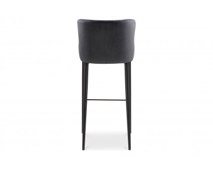 Moe's Etta Bar Stool - Dark Gray