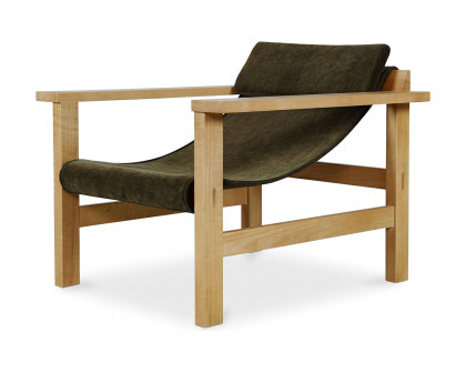 Moe's Annex Lounge Chair - Cedar Green