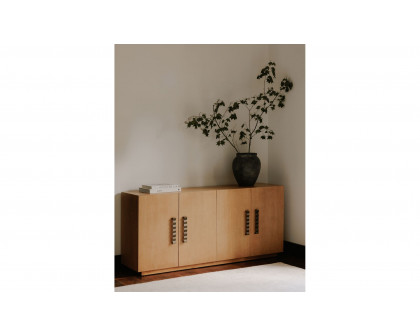 Moe's - Cara Mid-Century Modern Sideboard in Natural