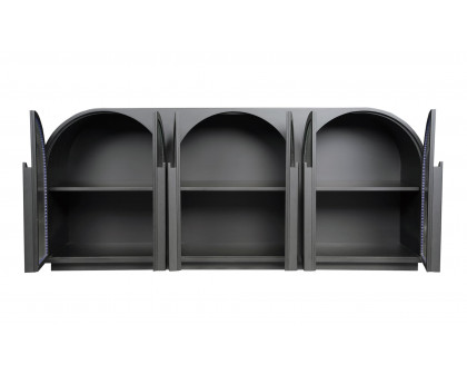 Moe's - Salone Contemporary Sideboard in Black