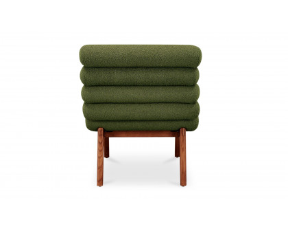 Moe's Arlo Contemporary Accent Chair - Dark Green