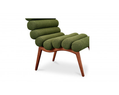 Moe's Arlo Contemporary Accent Chair - Dark Green