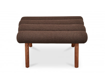 Moe's Arlo Contemporary Stool - Deep Brown