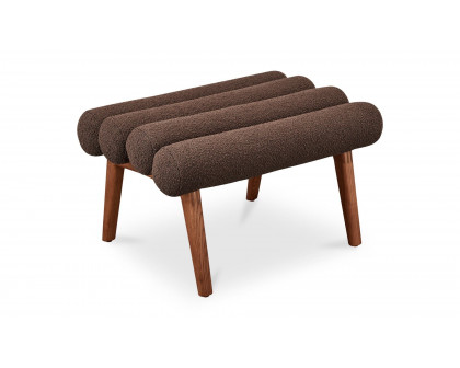 Moe's Arlo Contemporary Stool - Deep Brown