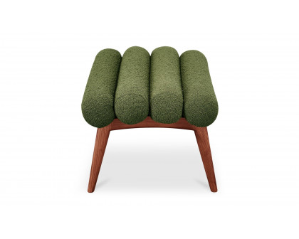 Moe's Arlo Contemporary Stool - Dark Green