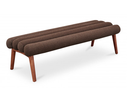 Moe's Arlo Contemporary Bench - Deep Brown