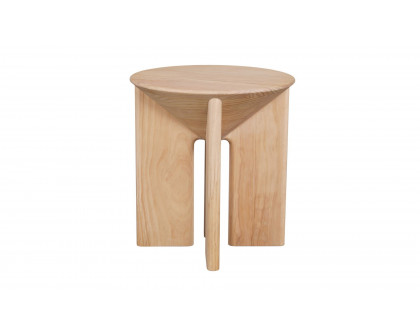 Moe's - Nekko Modern Round Accent Table in Natural