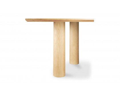 Moe's Finley Contemporary Triangular Dining Table - Natural