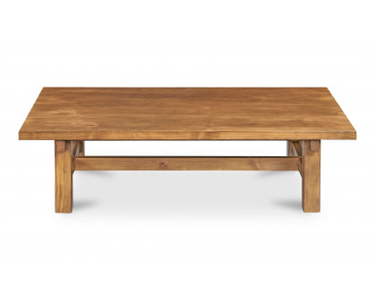 Moe's - Mikoshi Rustic Rectangular Coffee Table in Vintage Brown