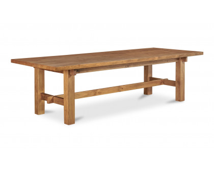 Moe's Mikoshi Rustic Rectangular Dining Table - Vintage Brown, Large