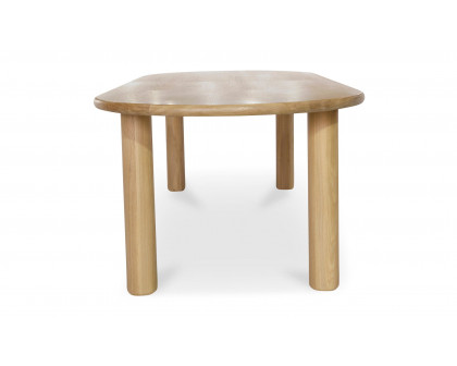 Moe's Milo Contemporary Oval Dining Table - Oak, Small